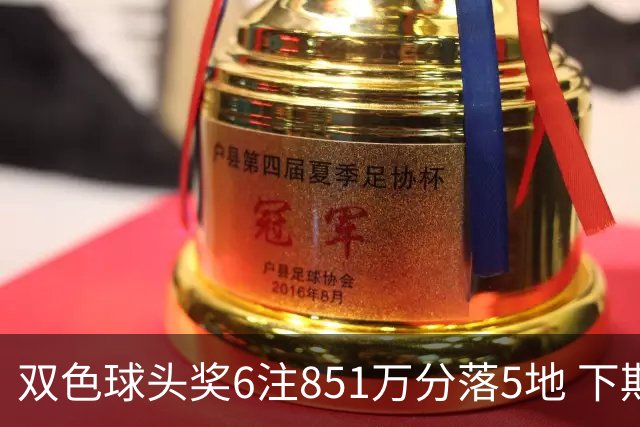 双色球头奖6注851万分落5地 下期福运奖回归
